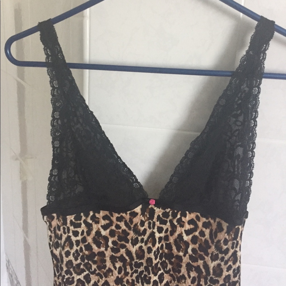 Victoria's Secret leopard nightgown
