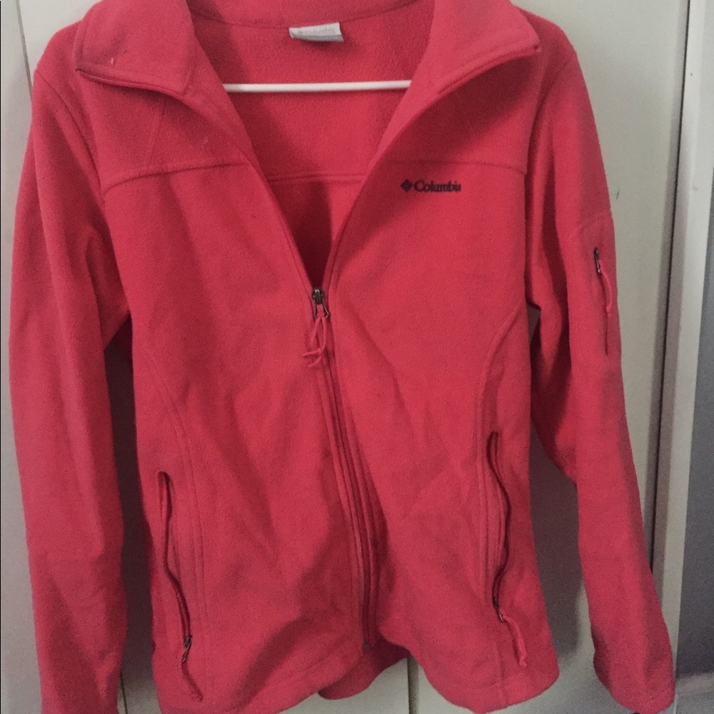 Pink Columbia Zip up