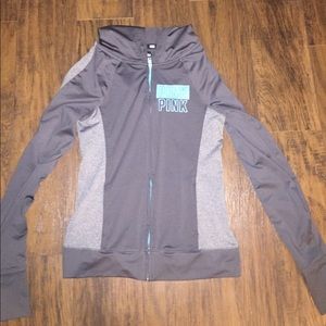 PINK full zip hoodie