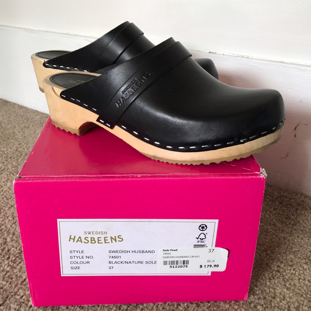 Size 37 Swedish Hasbeens - Swedish Husbands