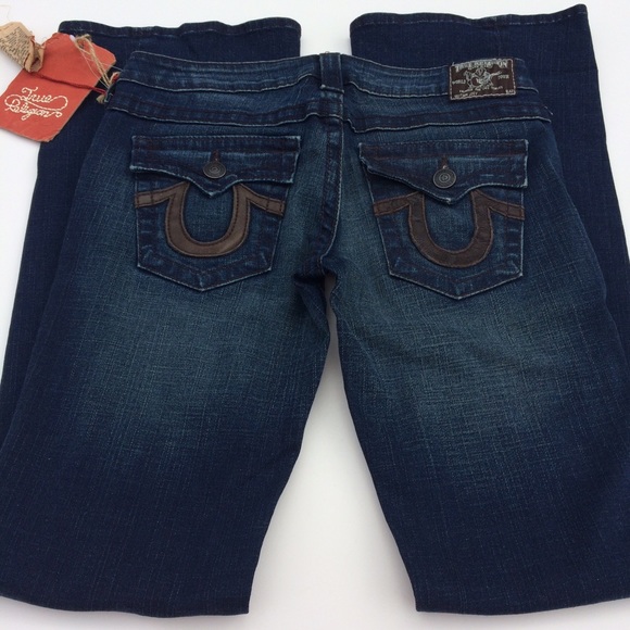 True Religion Denim - NWT True Religion Joey Jeans w Leather Detail 29