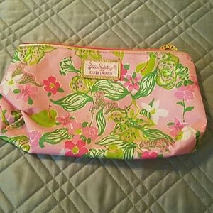 Lilly pulitzer make-up bag