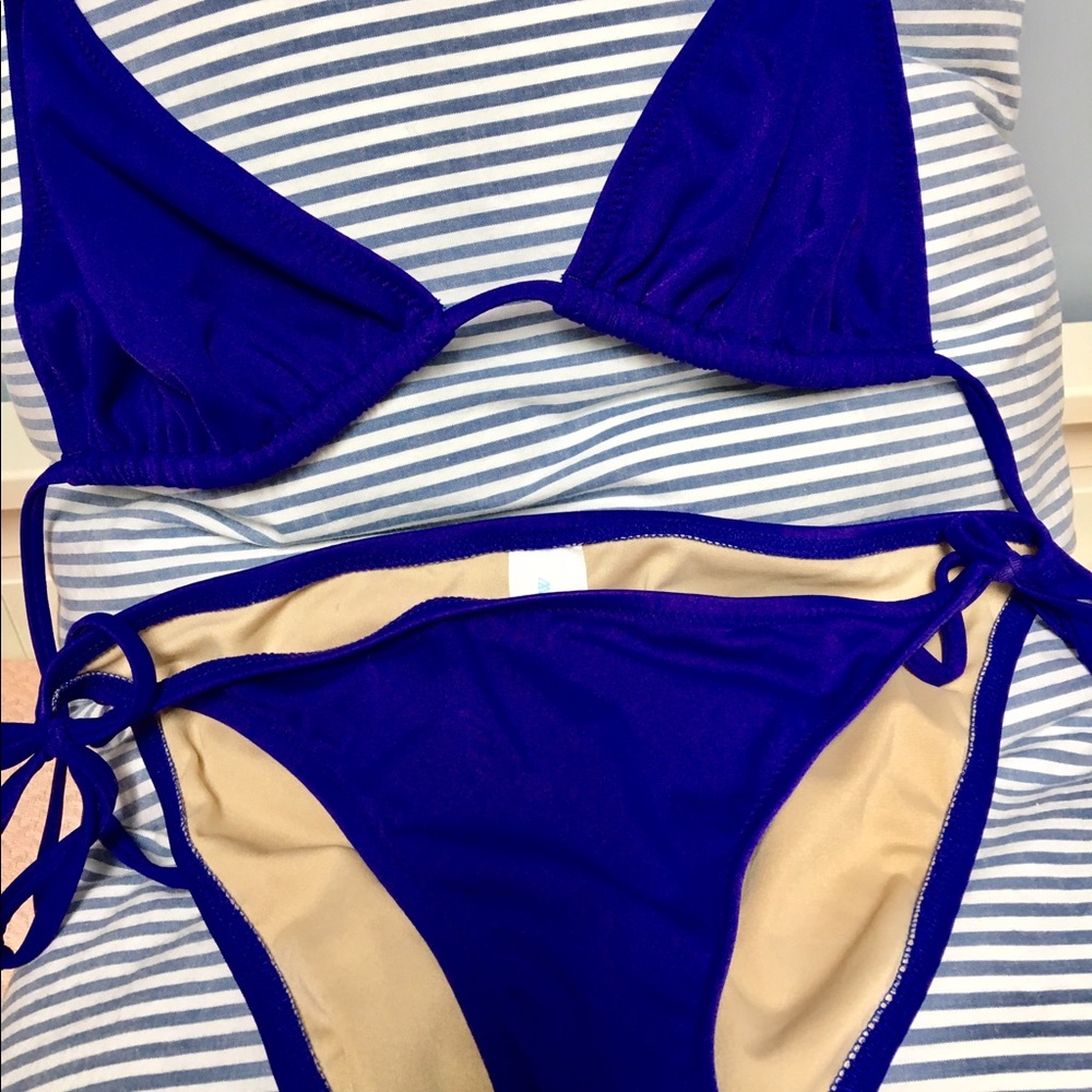 J Crew Purple Bikini