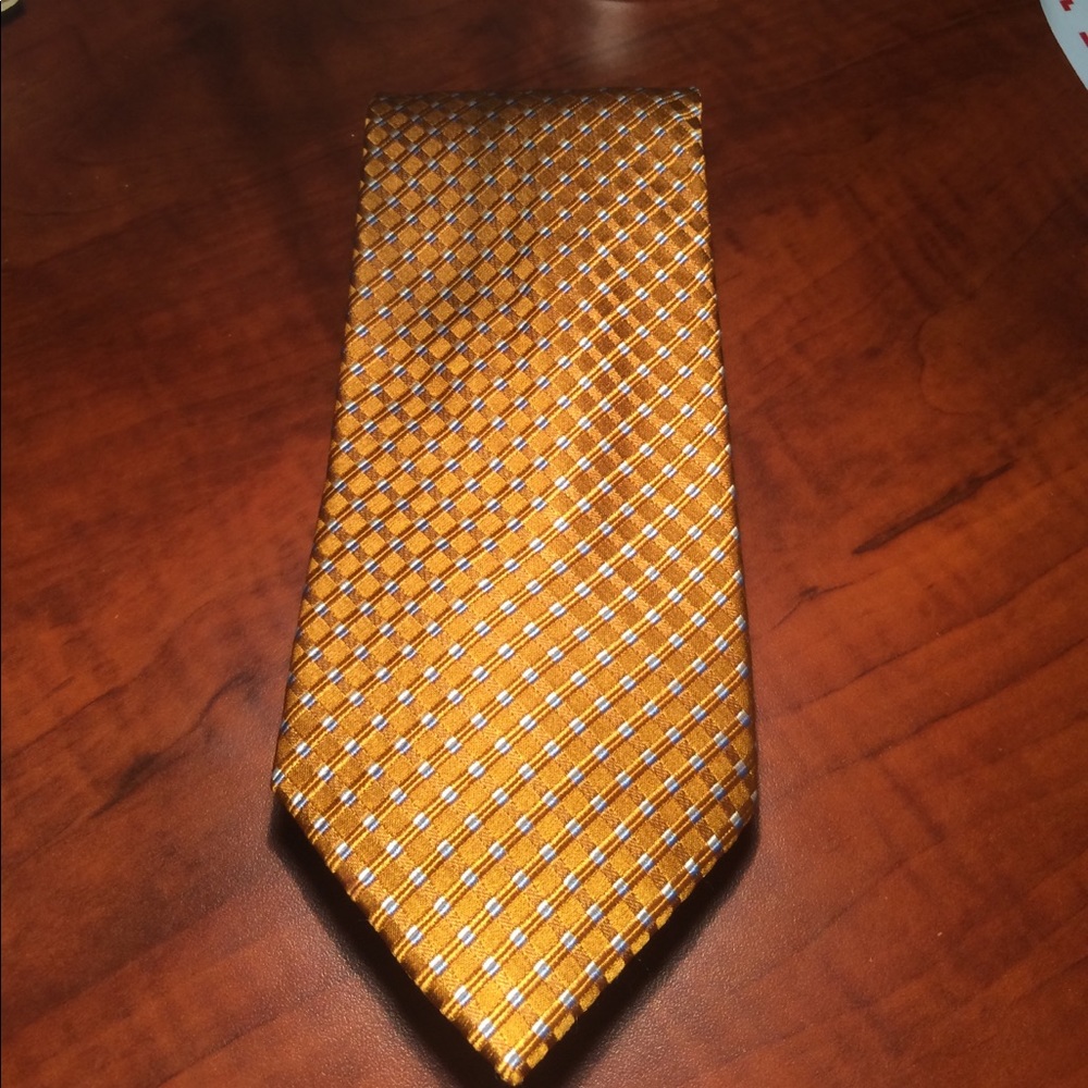Golden Orange Tie by Jones New York