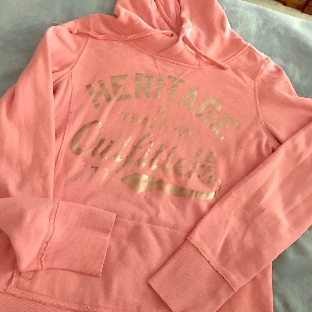 American Eagle Coral Hoodie