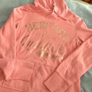 American Eagle Coral Hoodie