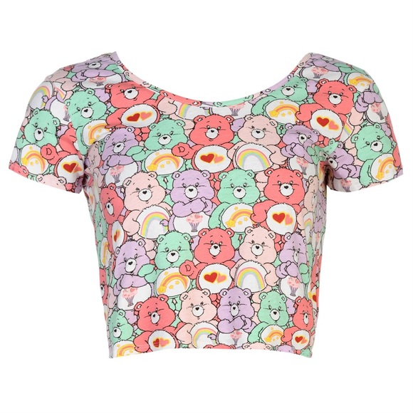 🚫SOLD🚫IronFistxCareBears Grin&BearIt BowBack Tee - Picture 3 of 8