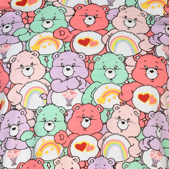 🚫SOLD🚫IronFistxCareBears Grin&BearIt BowBack Tee - Picture 5 of 8