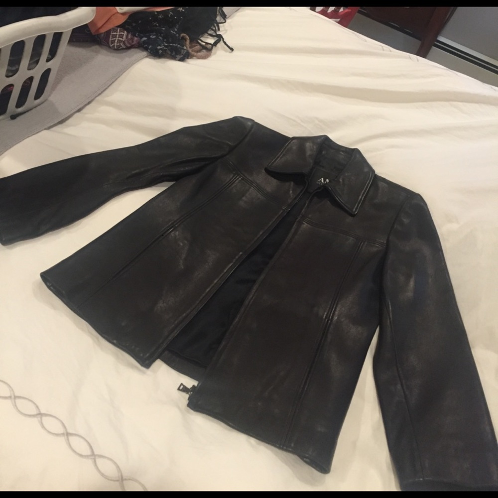 Leather jacket