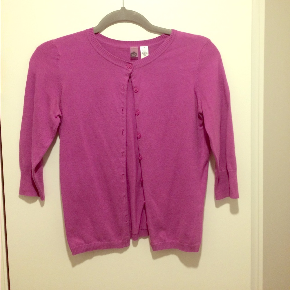 lilac purple/pink cardigan