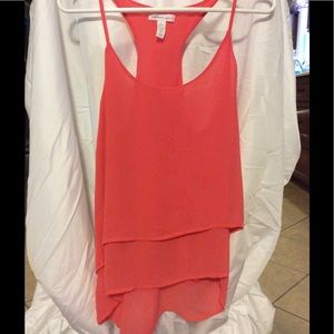 Coral summer tunic