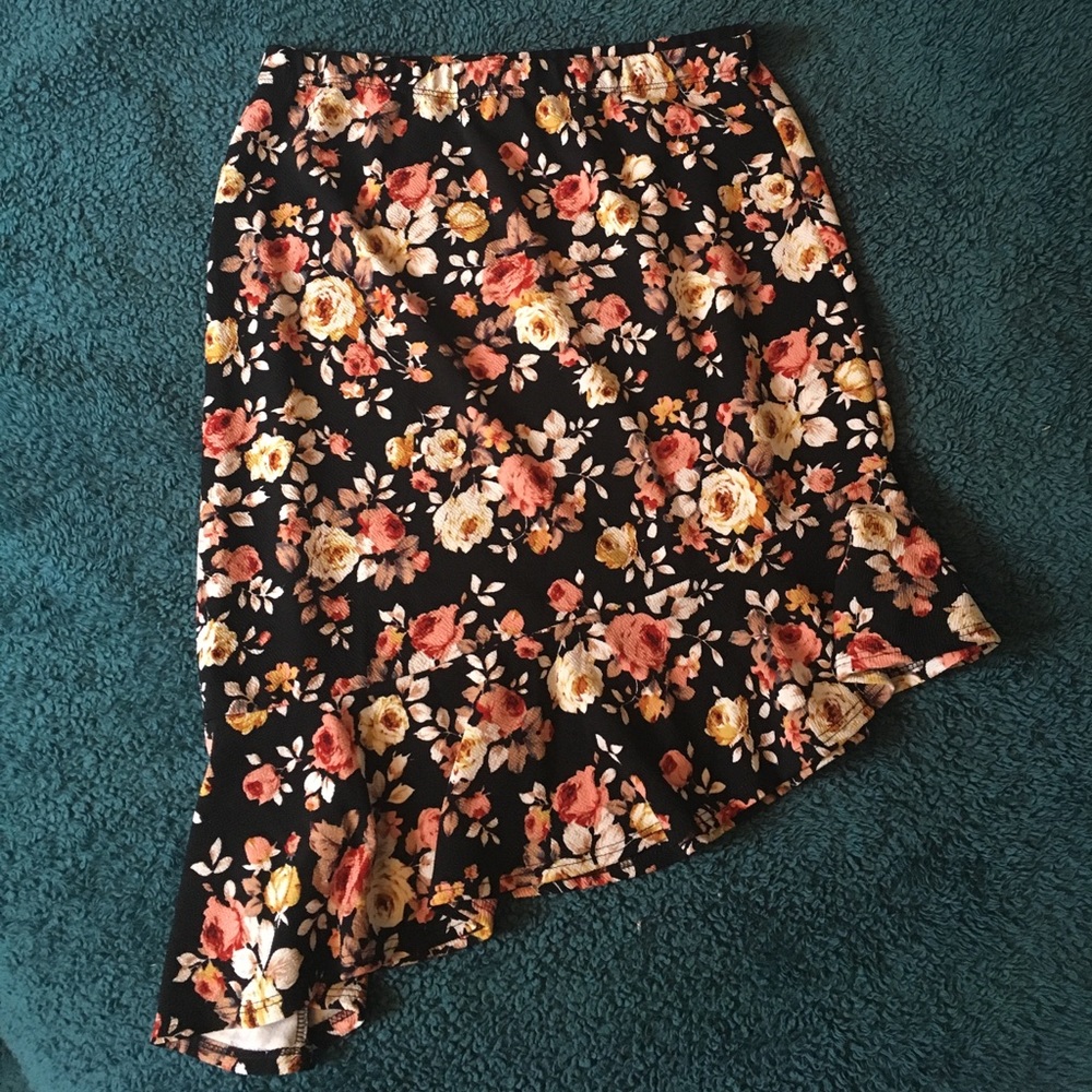 Floral skirt