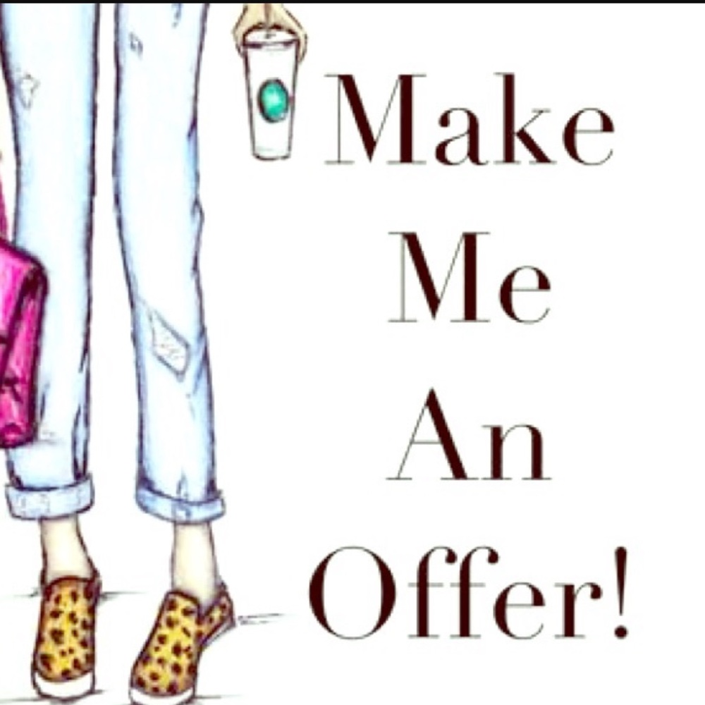 Make any reasonable offer on my items!!
