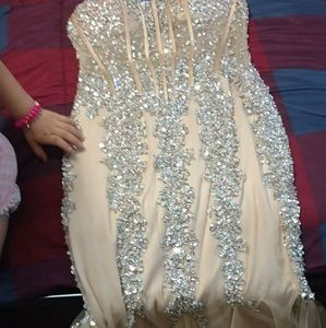 Jovani beaded formal dress sz 4