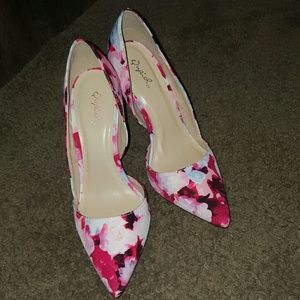 Floral Heels