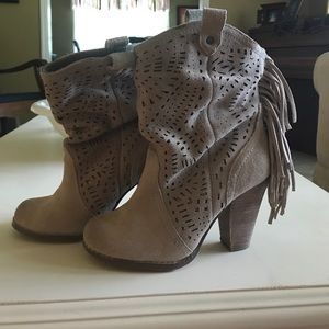 Naughty Monkey fringe boots