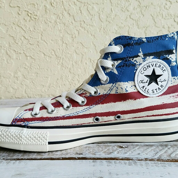 Converse Shoes Converse Usa Flag Like New Condition Sz 9 Converse Shoes Converse Usa Flag Like New Condition Sz 9