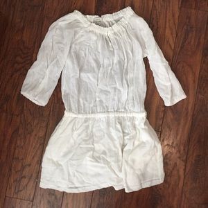NWT Jcrew White Swim Cover Up