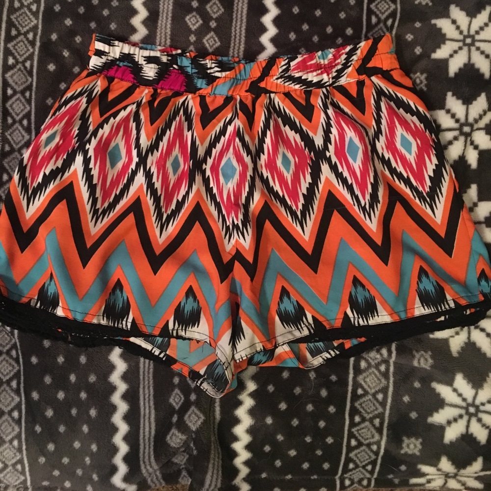 Super fun print shorts!