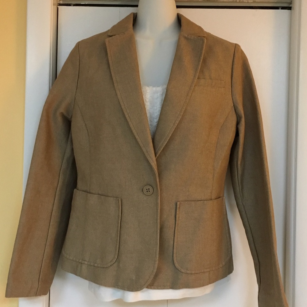 Gap tan blazer