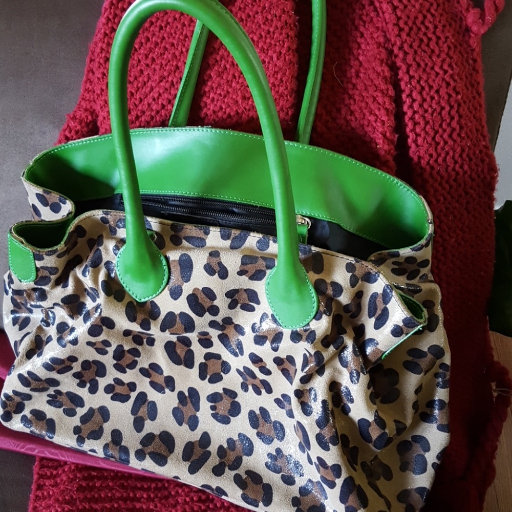 Maurizio Taiuti Genuine Leather Italian Handbag