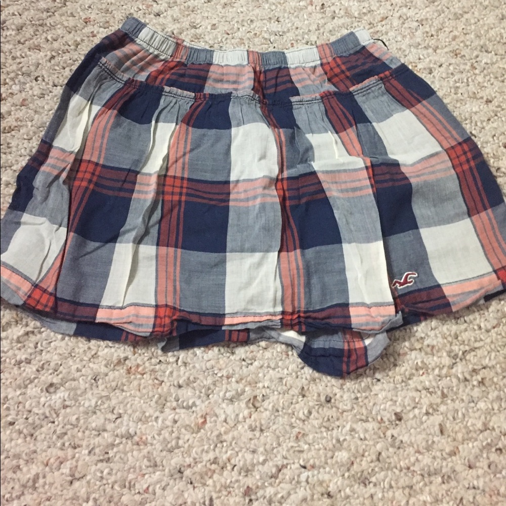 Hollister Plaid Skirt