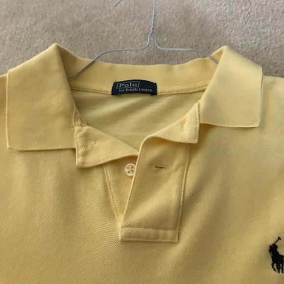 Polo Ralph Lauren yellow polo - Picture 3 of 4