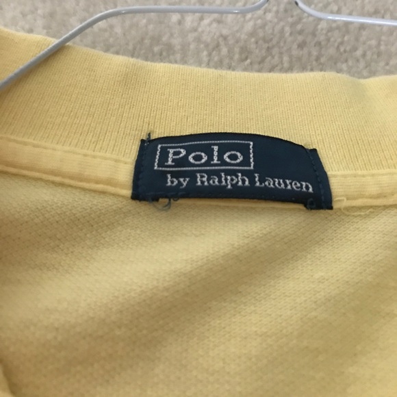 Polo Ralph Lauren yellow polo - Picture 4 of 4