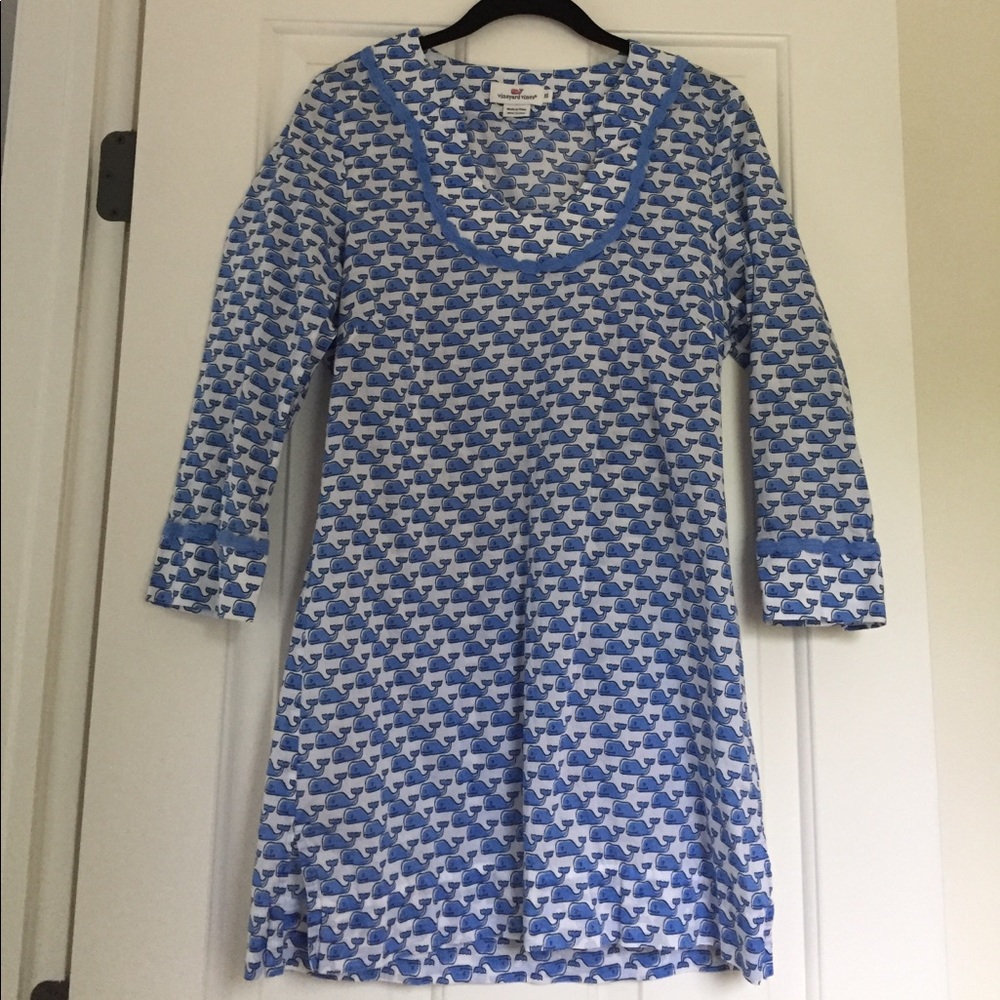 Vineyard Vines Whale Tunic Cover-Up