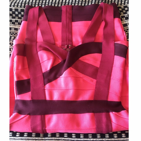 *SOLD*bandage dress xs s Herve Leger inspired - Picture 4 of 5