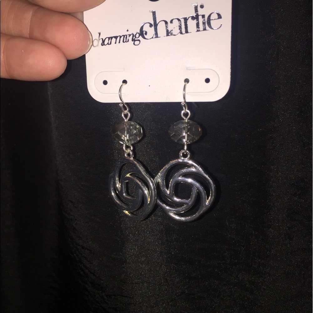 Silver Dangle earrings - Picture 3 of 3