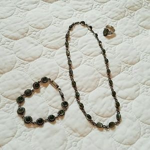 Sterling silver and Labradorite jewelry bundle