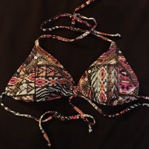 Halter bathing suit top