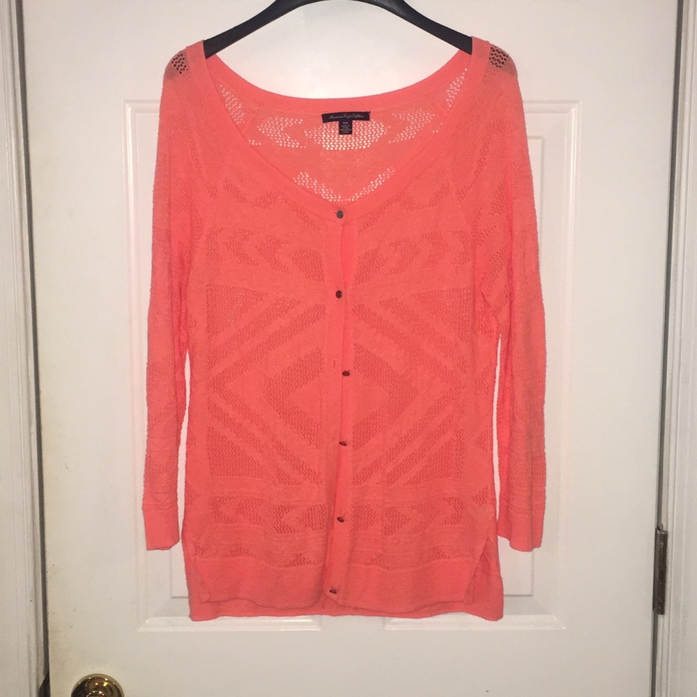 Peach AE Cardigan