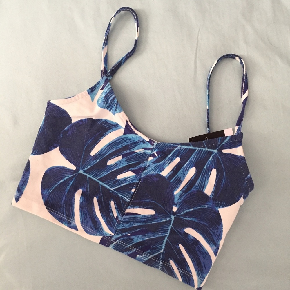 NWT TopShop crop top