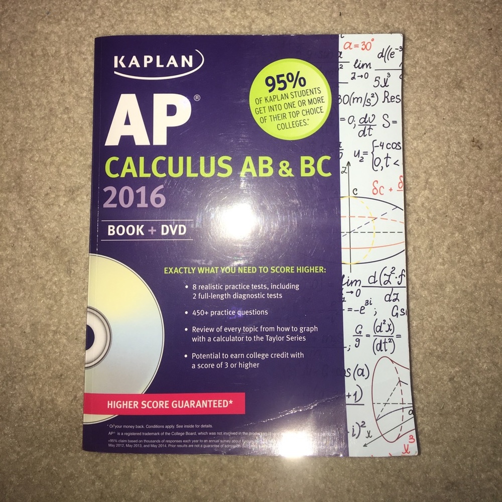 AP Calculus AB & BC Book and DVD