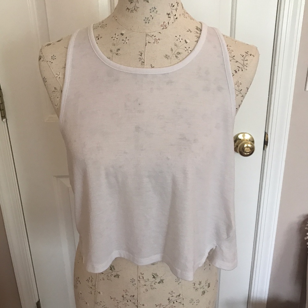 Mudd Crop Tank Top