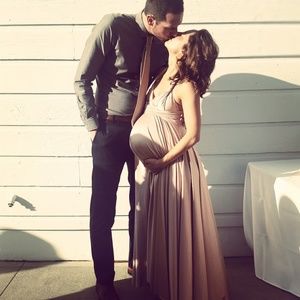 BHLDN anthropologie Ginger Convertible maxi dress