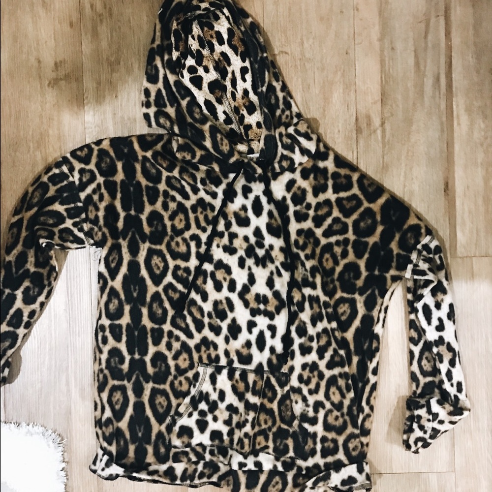 Cheetah Print Hoodie