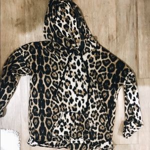 Cheetah Print Hoodie