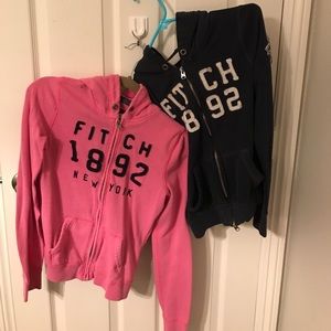 Abercrombie and fitch zip up hoodies 2