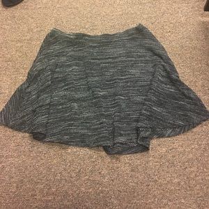 Mini gray skater skirt