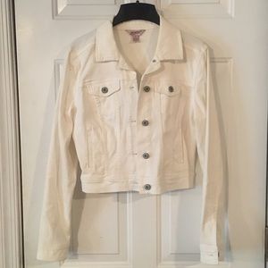 White Jean Jacket