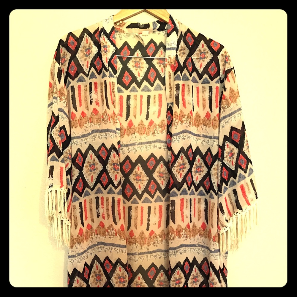 Geometric Vintage Inspired Shawl