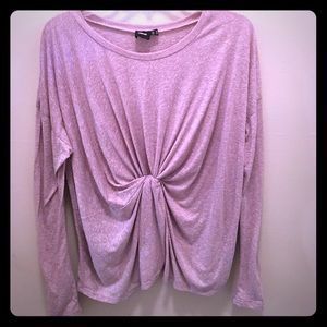 Knotted front long sleeve Asos shirt. 10. NWOT