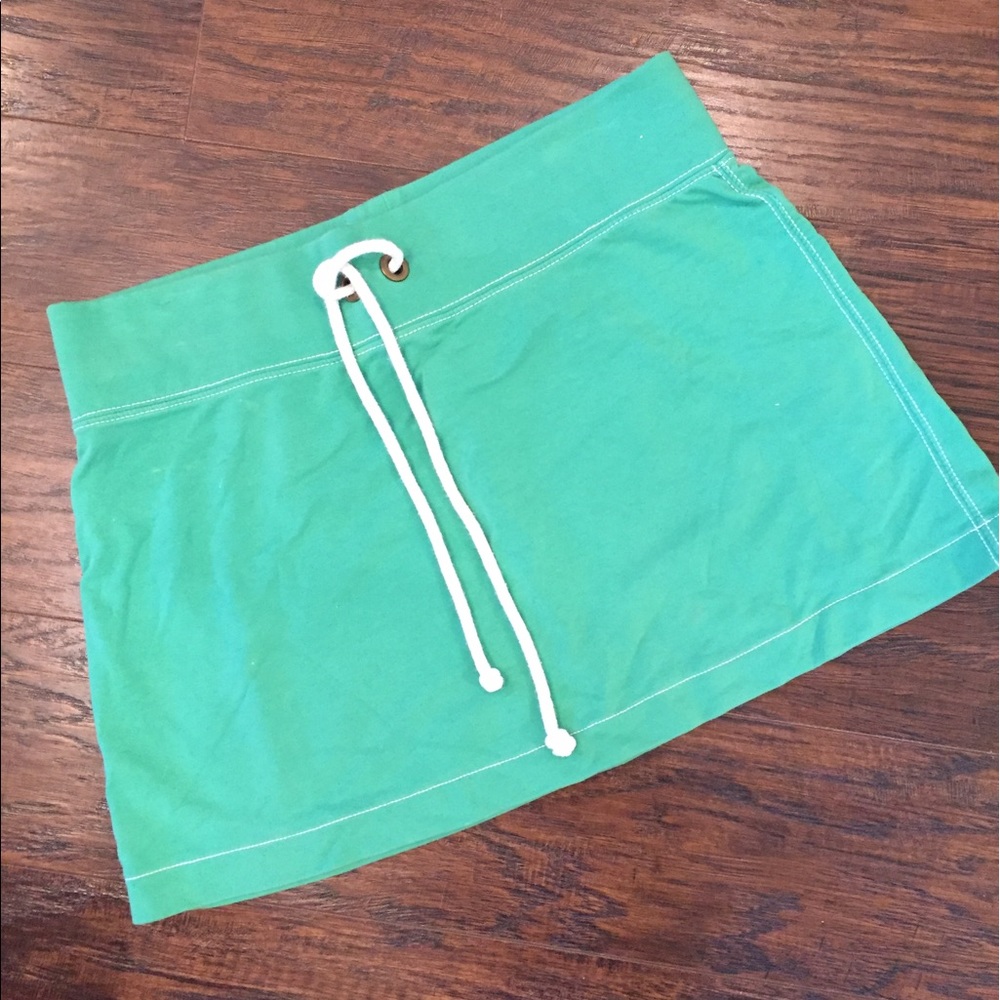 J. crew Nautical tie skirt