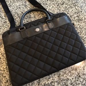 Knomo London Avignon 13" slim black laptop bag