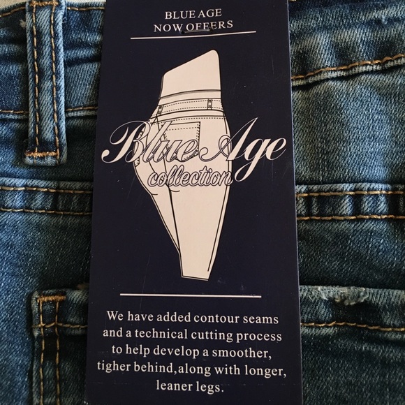 Aluna Levi Jean Shorts NWT - Picture 8 of 8