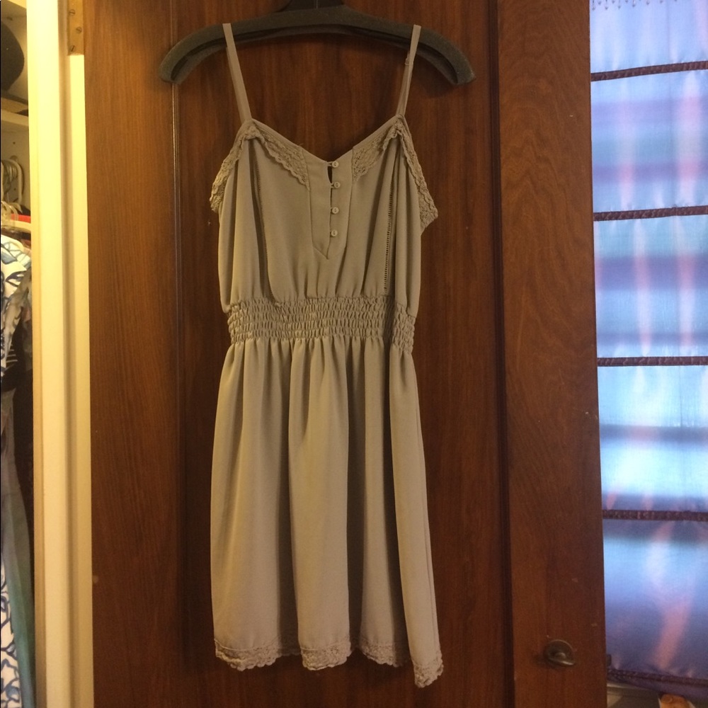 Gray dress