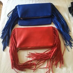 Fringe purse